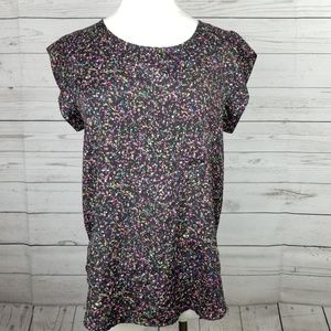 Sweet Rain Paint Splattered Top